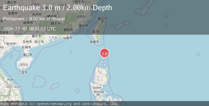 Map of BATAN ISL REGION, PHILIPPINES