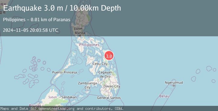 Map of SAMAR, PHILIPPINES