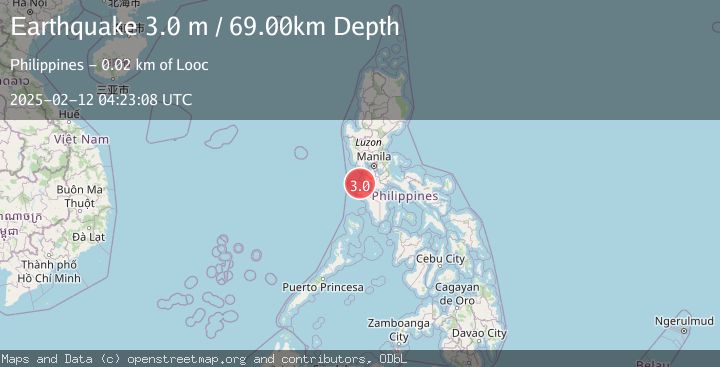 Map of MINDORO, PHILIPPINES