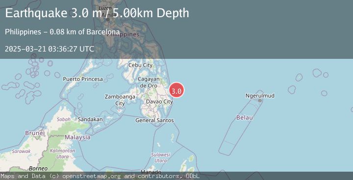 Map of PHILIPPINE ISLANDS REGION