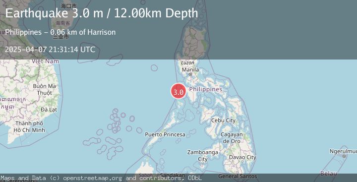 Map of PHILIPPINE ISLANDS REGION