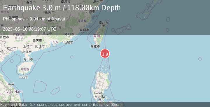 Map of TAIWAN REGION