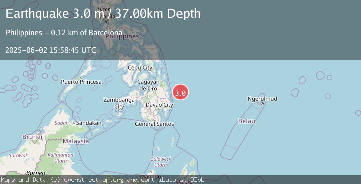 Map of PHILIPPINE ISLANDS REGION