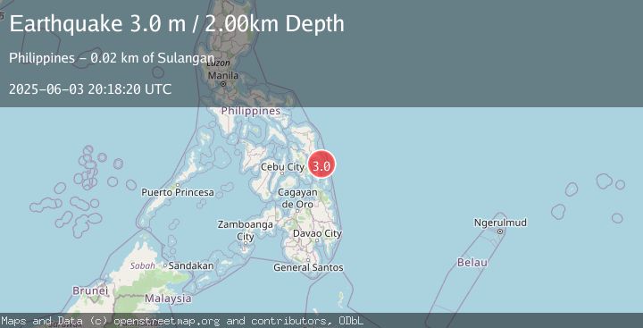 Map of LEYTE, PHILIPPINES