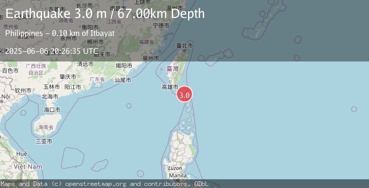 Map of TAIWAN REGION