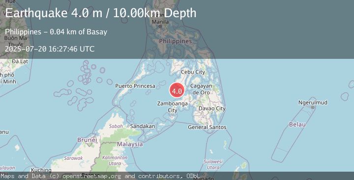Map of NEGROS, PHILIPPINES