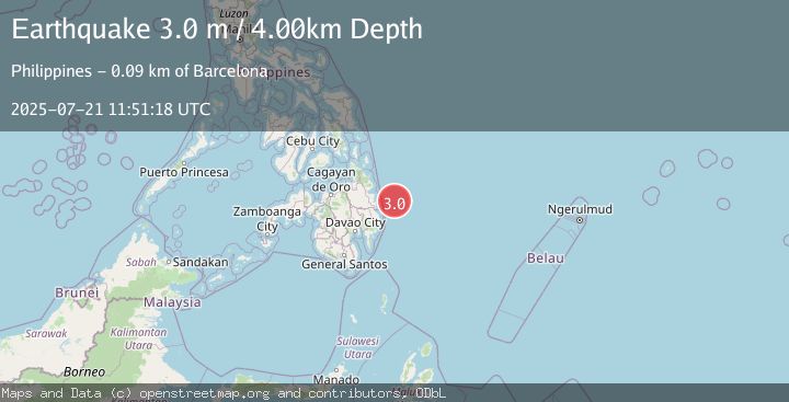 Map of PHILIPPINE ISLANDS REGION