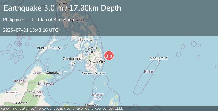 Map of PHILIPPINE ISLANDS REGION