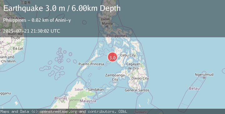 Map of PANAY, PHILIPPINES