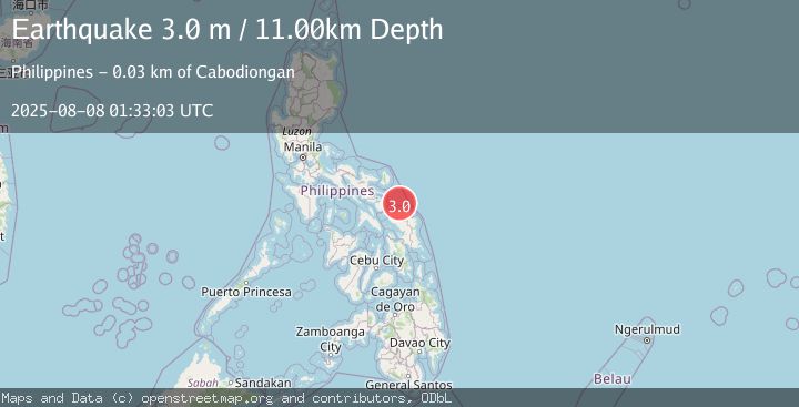 Map of SAMAR, PHILIPPINES