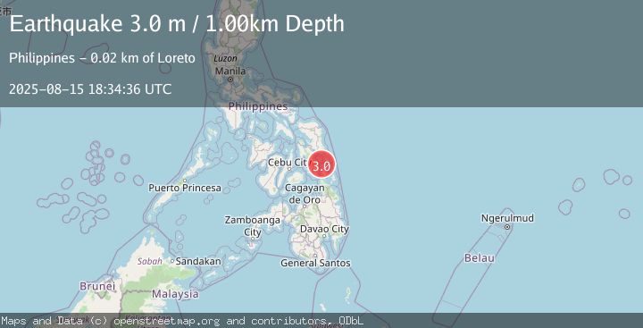 Map of LEYTE, PHILIPPINES