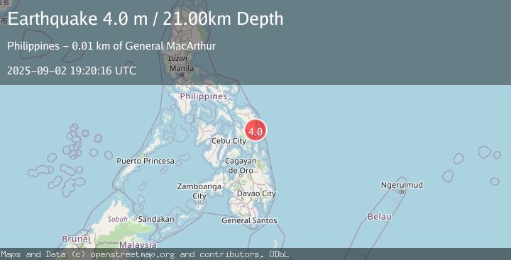 Map of SAMAR, PHILIPPINES