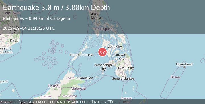 Map of NEGROS, PHILIPPINES