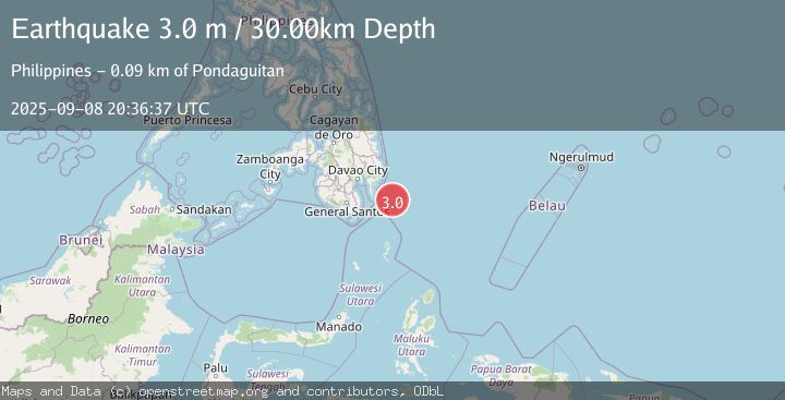 Map of PHILIPPINE ISLANDS REGION