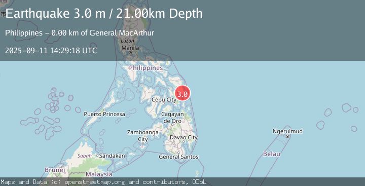 Map of SAMAR, PHILIPPINES