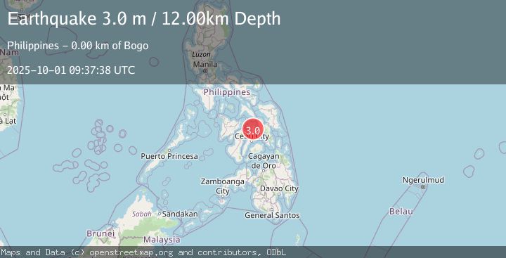 Map of LEYTE, PHILIPPINES