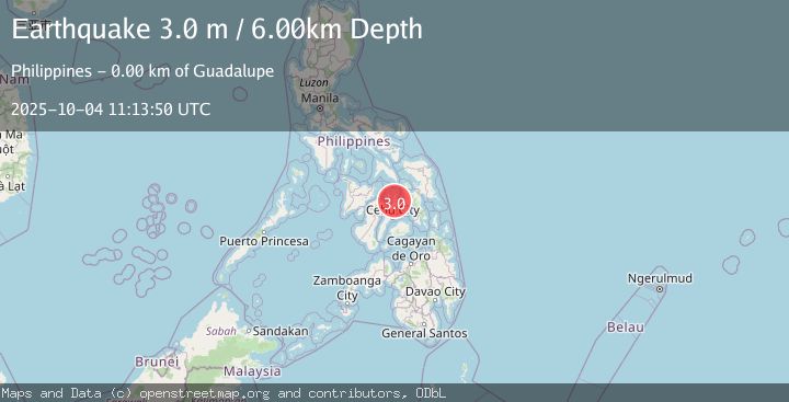 Map of LEYTE, PHILIPPINES