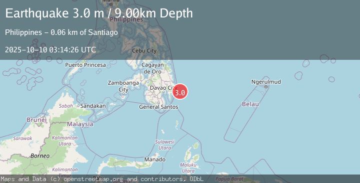 Map of PHILIPPINE ISLANDS REGION