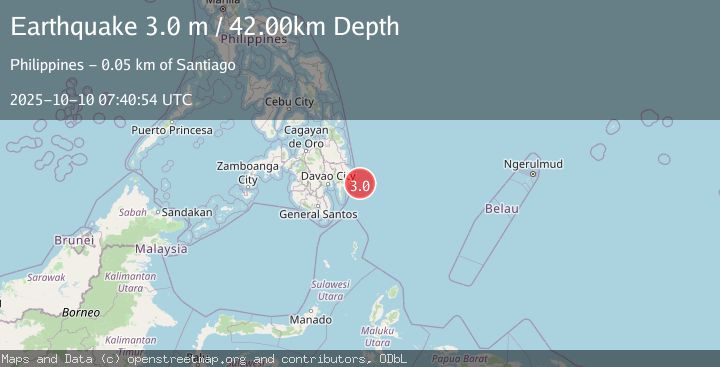 Map of PHILIPPINE ISLANDS REGION