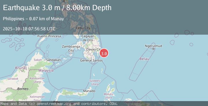 Map of PHILIPPINE ISLANDS REGION