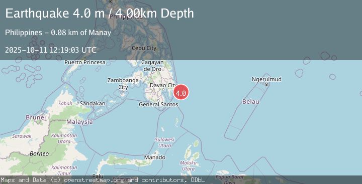 Map of PHILIPPINE ISLANDS REGION