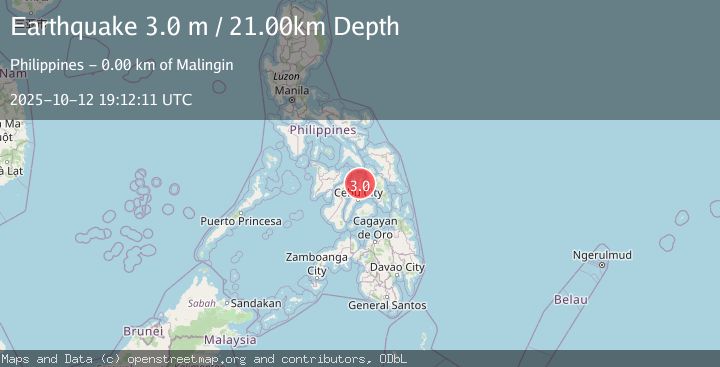 Map of VISAYAN SEA, PHILIPPINES