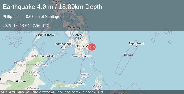 Map of PHILIPPINE ISLANDS REGION