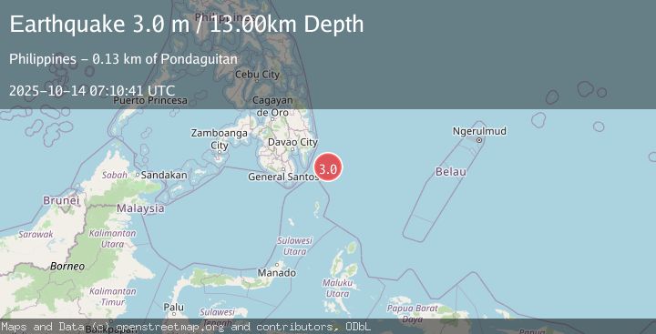 Map of PHILIPPINE ISLANDS REGION