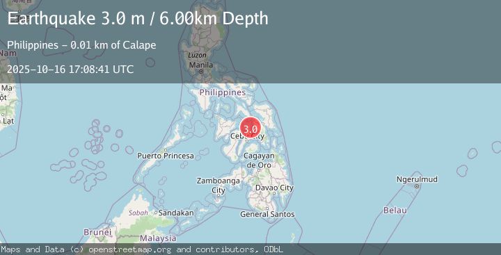 Map of LEYTE, PHILIPPINES