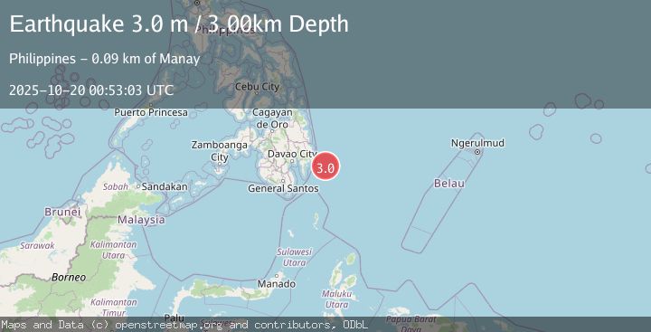 Map of PHILIPPINE ISLANDS REGION