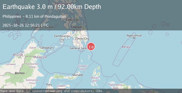 Map of PHILIPPINE ISLANDS REGION