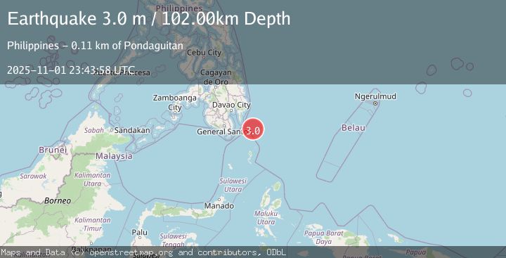 Map of PHILIPPINE ISLANDS REGION