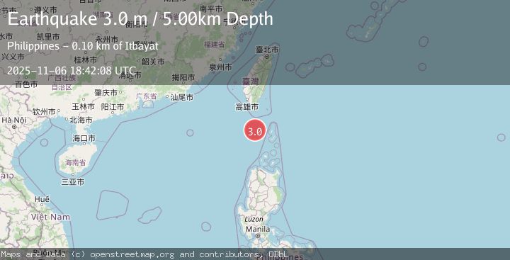 Map of PHILIPPINE ISLANDS REGION