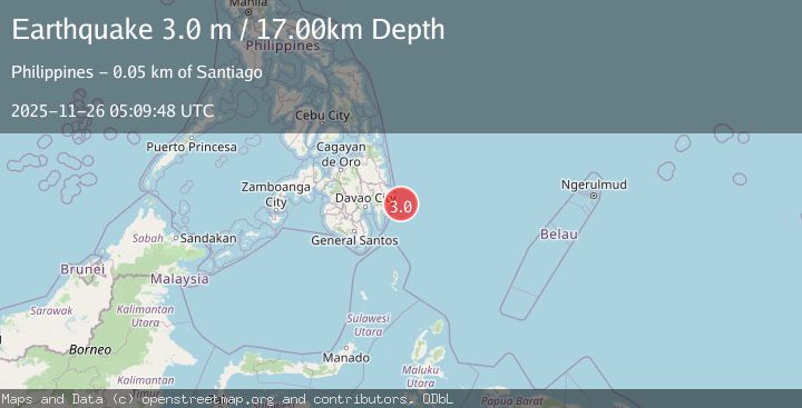 Map of PHILIPPINE ISLANDS REGION