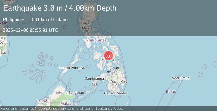 Map of LEYTE, PHILIPPINES