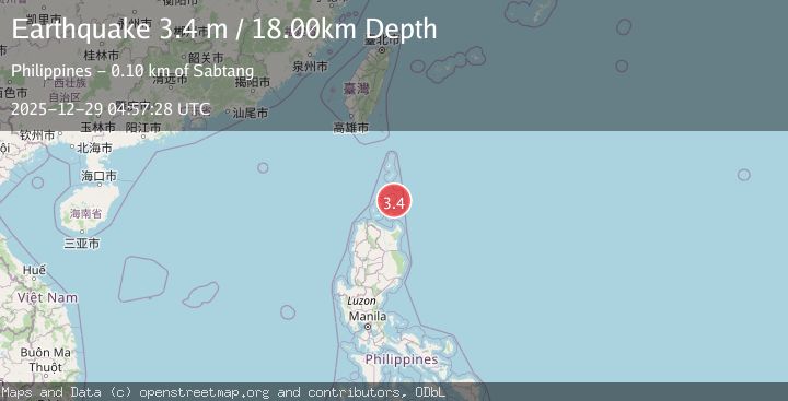 Map of BABUYAN ISL REGION, PHILIPPINES