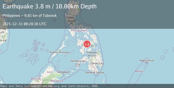 Map of NEGROS- CEBU REG, PHILIPPINES