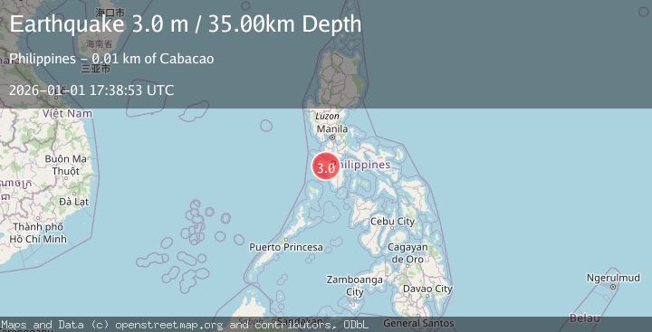 Map of MINDORO, PHILIPPINES