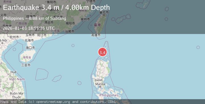 Map of BABUYAN ISL REGION, PHILIPPINES