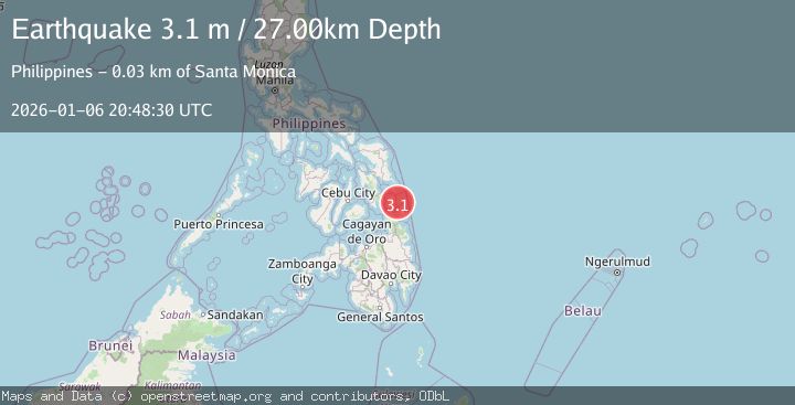 Map of LEYTE, PHILIPPINES
