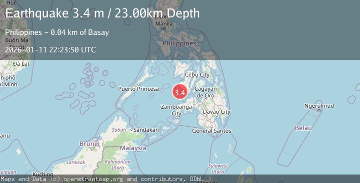 Map of NEGROS, PHILIPPINES