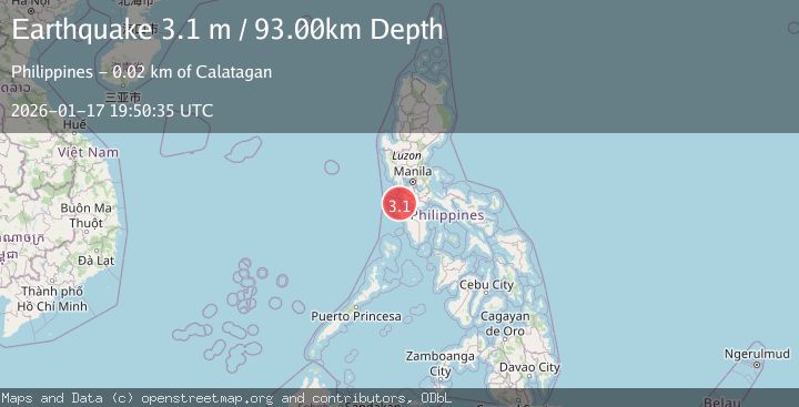 Map of MINDORO, PHILIPPINES
