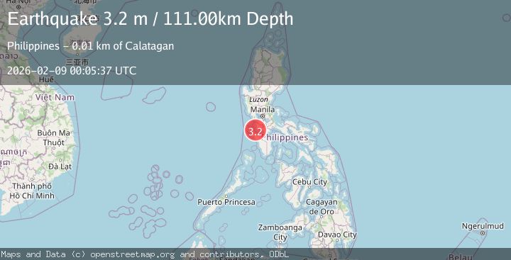 Map of MINDORO, PHILIPPINES