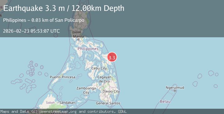 Map of SAMAR, PHILIPPINES