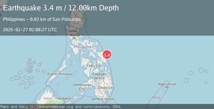 Map of SAMAR, PHILIPPINES