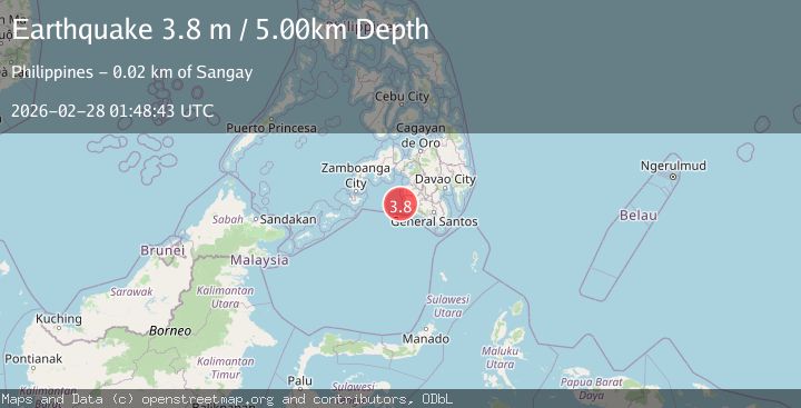 Map of MORO GULF, MINDANAO, PHILIPPINES