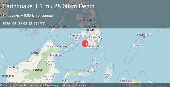 Map of MORO GULF, MINDANAO, PHILIPPINES