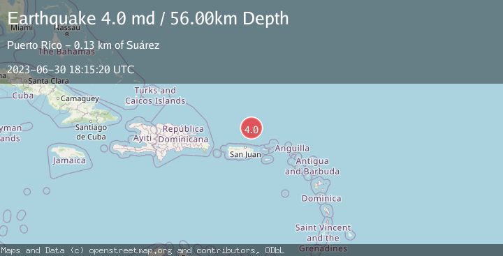 Map of PUERTO RICO REGION