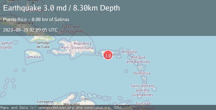 Map of PUERTO RICO REGION