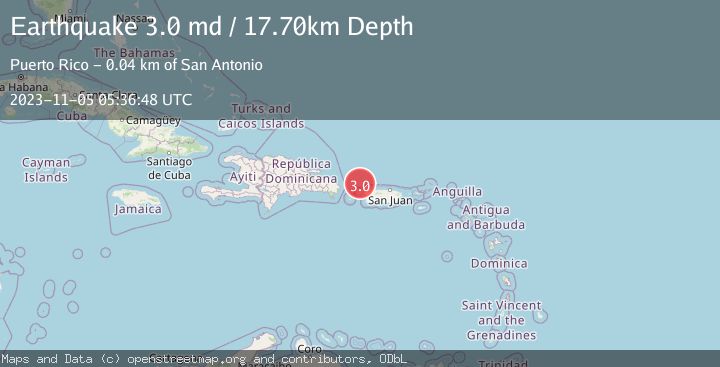 Map of PUERTO RICO REGION